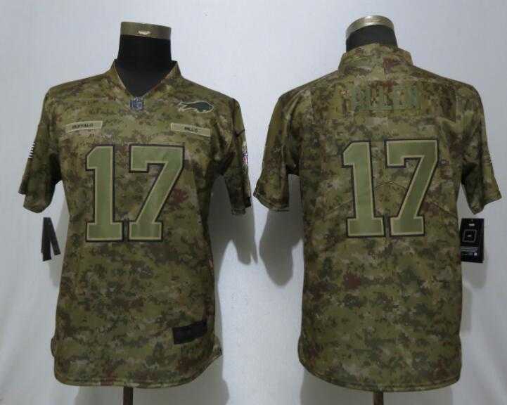 Women Nike Bills 17 Josh Allen Camo Salute To Service Limited Jersey,We sell and wholesale Women Nike Bills 17 Josh Allen Camo Salute To Service Limited Jersey on line form chian!